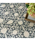 Nourison Grace Blue GCE01 5 ft. 3 in. X 7 ft. 3 in. Rect. Rug