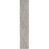 Nourison Home Grafix GRF15 Grey 2 ft. 3 in. X 12 ft. Area Rug