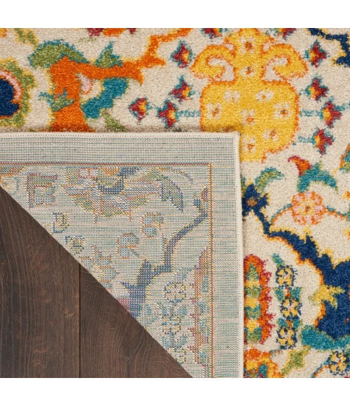 Nourison Allur Area Rug ALR03-Ivory Multicolor