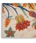 Nourison Allur Area Rug ALR09-Ivory Multicolor