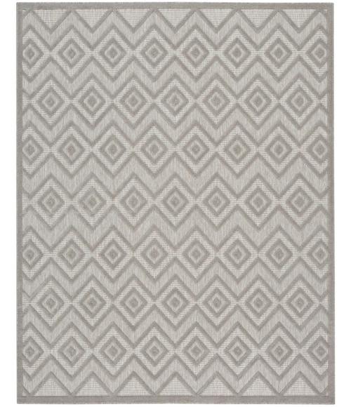 Nourison Versatile Area Rug NRV01 Silver Grey