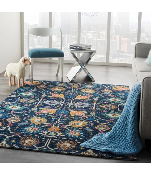Nourison Passion Area Rug PSN01-Navy