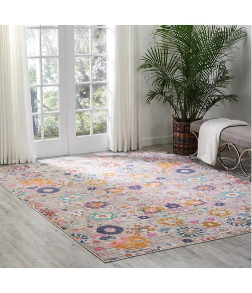 Nourison Passion Area Rug PSN01-Silver