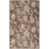 Nourison Home Garden Oasis GOA03 Mocha 6 ft. X 9 ft. Area Rug