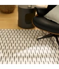 Nourison Nordic Ivory Black NRC12 8 ft. X 10 ft. Rect. Rug