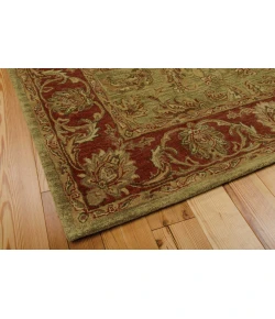 Nourison Home Jaipur Green JA50 6ft. x Round Round Rug