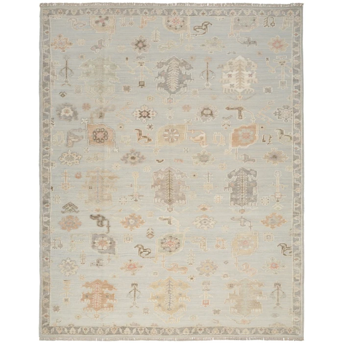 Nourison Whispers Light Blue WHP03 8 ft. X 10 ft. Rect. Rug