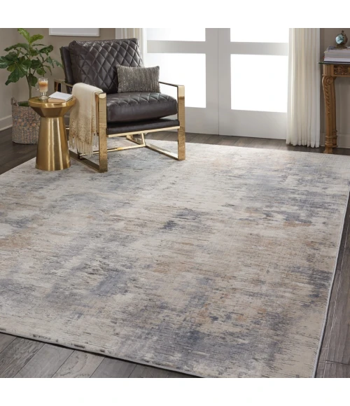 Nourison Rustic Textures Area Rug RUS05-Beige/Grey