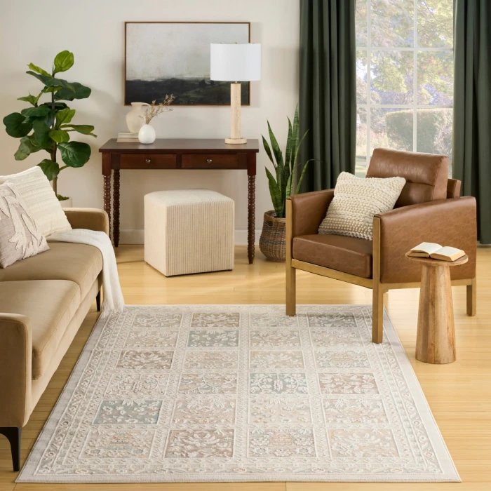 Nourison Isla Multicolor ISL02 7 ft. 10 in. X 9 ft. 10 in. Rect. Rug