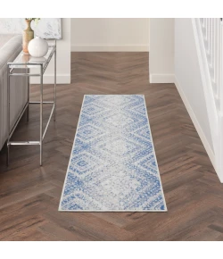 Nourison Home Whimsicle WHS17 Ivory Blue 2 ft. X 6 ft. Area Rug