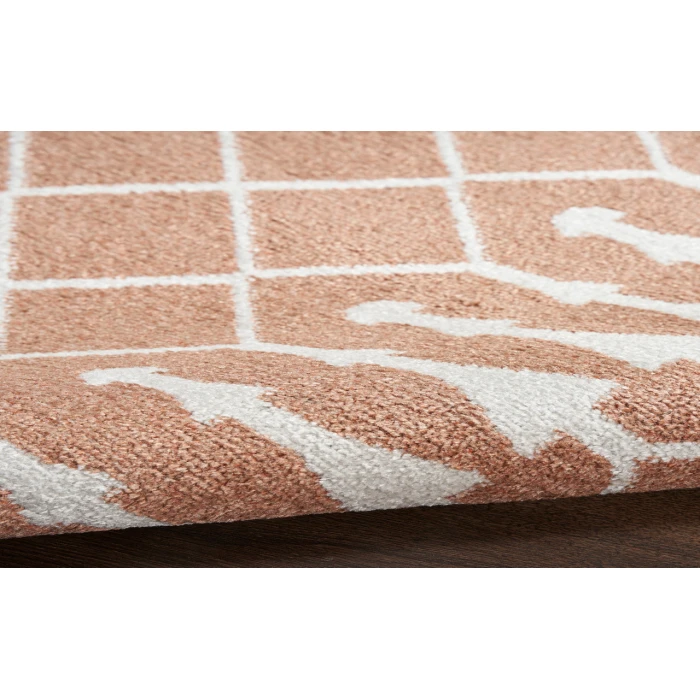 Nourison Astra Machine Washable Copper ASW10 5 ft. 3 in. X 7 ft. Rectangle Rug