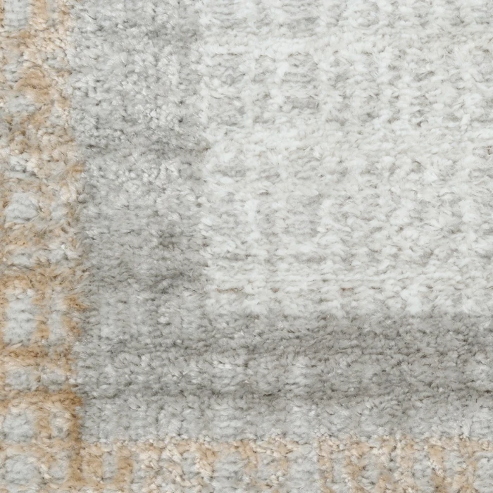 Nourison Dekor Grey DEK06 2 ft. X 4 ft. Rect. Rug