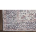 Nicole Curtis Machine Washable Series 1 Grey SR104 3 ft. X 5 ft. Rectangle Rug