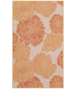 Nourison Home Garden Oasis GOA04 Coral 2 ft. X 4 ft. Area Rug