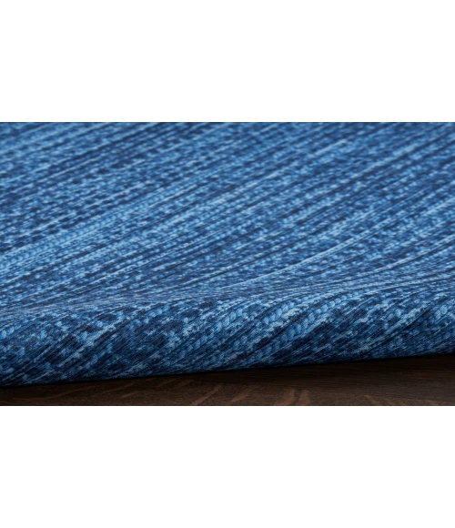 Nourison Nourison Washables Blue NWB03 2 ft. 2 in. X 8 ft. Rectangle Rug