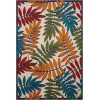 Nourison Home Aloha ALH18 Multicolor 6 ft. X 9 ft. Area Rug