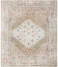 Nourison Astra Machine Washable Area Rug ASW11 Sage Multi