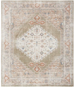 Nourison Home Astra Machine Washable ASW11 Sage Multi 7 ft. 10 in. X 10 ft. Area Rug