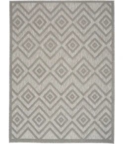 Nourison Home Versatile NRV01 Silver Grey 4 ft. X 6 ft. Area Rug