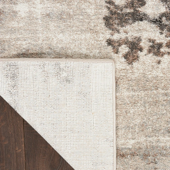 Kathy Ireland American Manor Area Rug AMR04 Iv/Mocha 9' x 12'