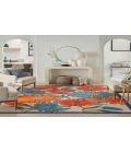 Nourison Aloha Multicolor ALH33 10 ft. X 14 ft. Rectangle Rug
