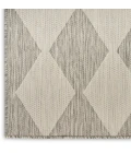 Nourison Positano Light Grey POS04 12ft. Square Rug
