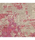Nourison Celestial Runner Area Rug CES02-Ivory/Pink