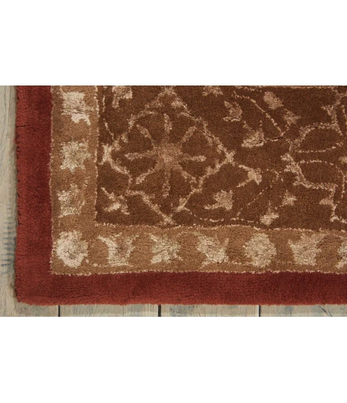 Nourison Home Symphony Red SYM06 5ft.6in. x 7ft.5in. Rect. Rug