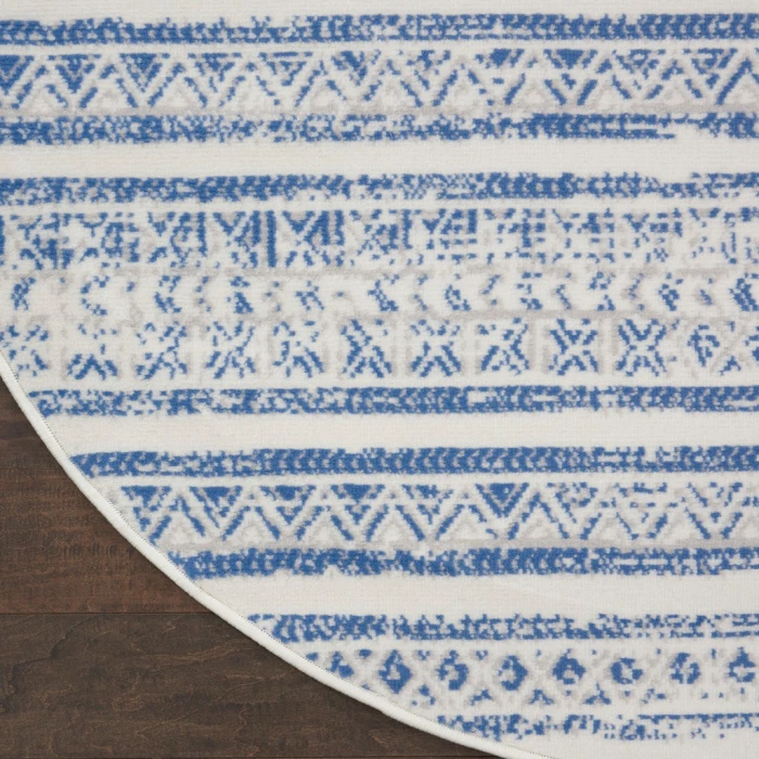 Nourison Whimsicle Area Rug WHS16-Ivory Blue