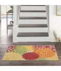 Nourison Aloha Area Rug ALH05 Red Multi Colored