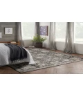 Nourison Oushak Home Charcoal OUS01 8 ft. X 9 ft. 10 in. Rectangle Rug