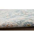Nourison Astra Machine Washable Light Blue ASW12 4 ft. X 6 ft. Rectangle Rug