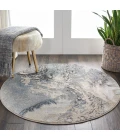 Nourison Maxell Round Area Rug MAE08-Grey