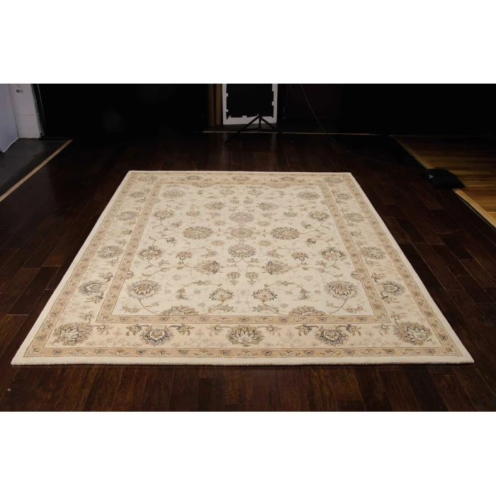 Nourison Home Heritage Hall Beige HE28 8ft.6in. x 11ft.6in. Rect. Rug