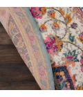 Nourison Passion Round Area Rug PSN22-Ivory/Multi