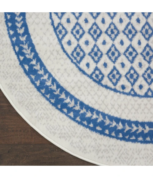 Nourison Whimsicle Area Rug WHS13-Ivory Blue