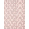 Nourison Home Jubilant JUB19 Pink 5 ft. 3 in. X 7 ft. 3 in. Area Rug