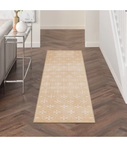 Nourison Home Nourison Essentials NRE04 Beige Ivory 2 ft. 2 in. X 7 ft. 6 in. Area Rug