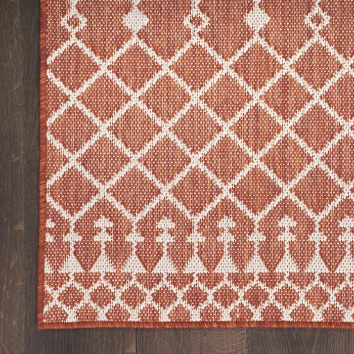 Nourison Positano Terracotta POS02 3ft. x 5ft. Rect. Rug