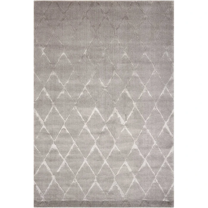 Nourison Twilight Area Rug TWI15 Grey 9'9" x 13'9"