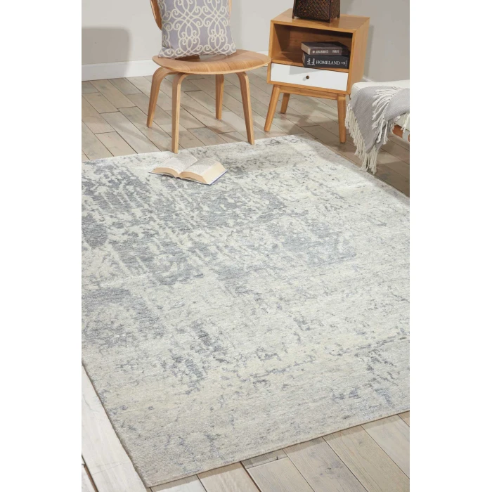 Nourison Silk Shadows Sterling SHA10 10 ft. X 14 ft. Rect. Rug