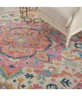 Nourison Passion Round Area Rug PSN25-Ivory/Pink