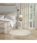 Nourison Serenity Home Ivory SRH05 4 ft. X Round Rug