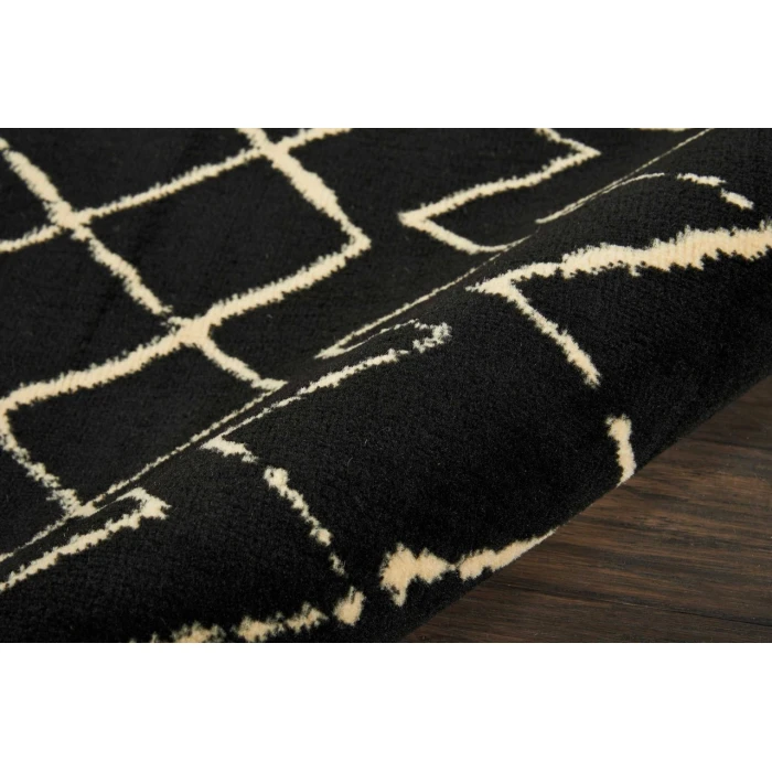 Nourison Grafix Area Rug GRF04-Black