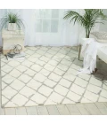 Nourison Twilight Area Rug TWI15 Ivory/Grey 5'6" x 8'