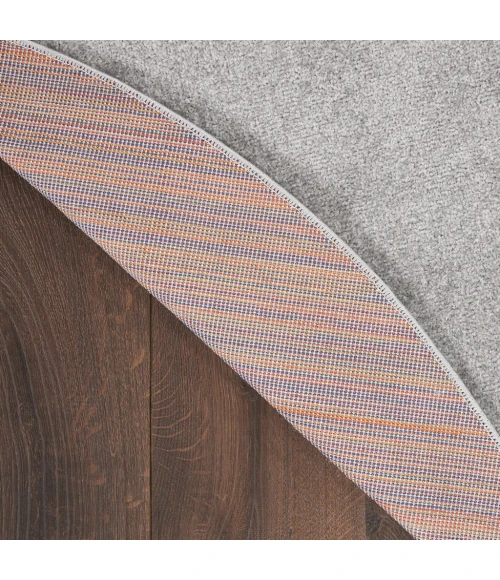 Nourison Essentials Silver Grey Area Rug NRE01-Silver Grey