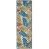 Nourison Home Aloha ALH18 Ivory/Multi 2 ft. X 6 ft. Area Rug