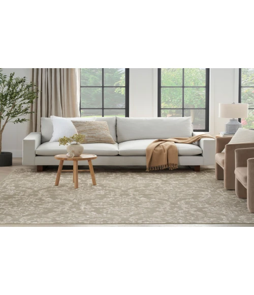 Nourison Jubilant Olive JUB09 7 ft. 10 in. X 9 ft. 10 in. Rectangle Rug