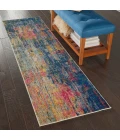 Nourison Celestial Runner Area Rug CES09-Blue/Yellow