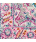 Nourison Passion Area Rug PSN20-Light Grey/Pink